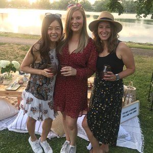 Abercrombie + Fitch Red Floral Mini Dress